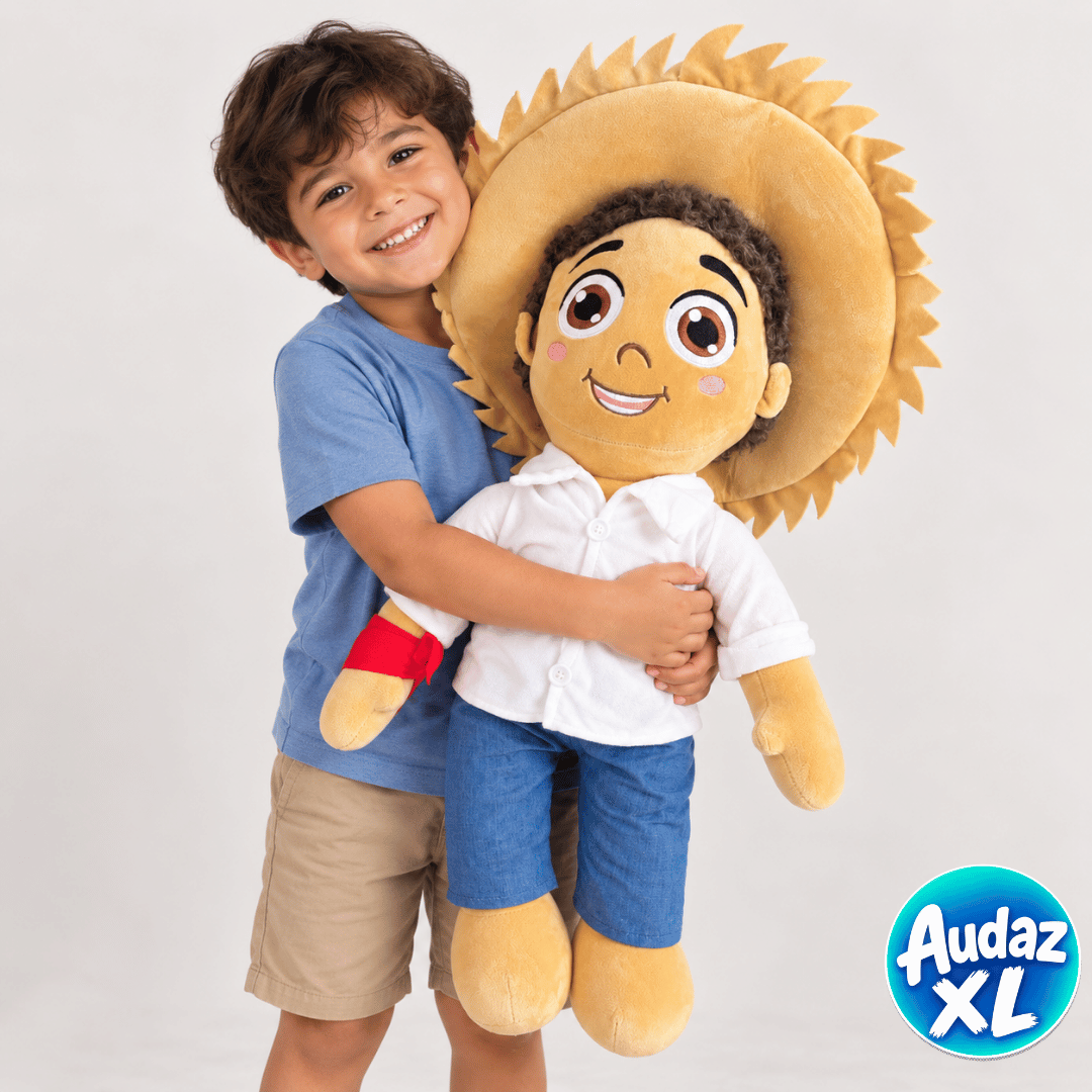 Peluche El Jibarito XL- Coleccion Audaz XL