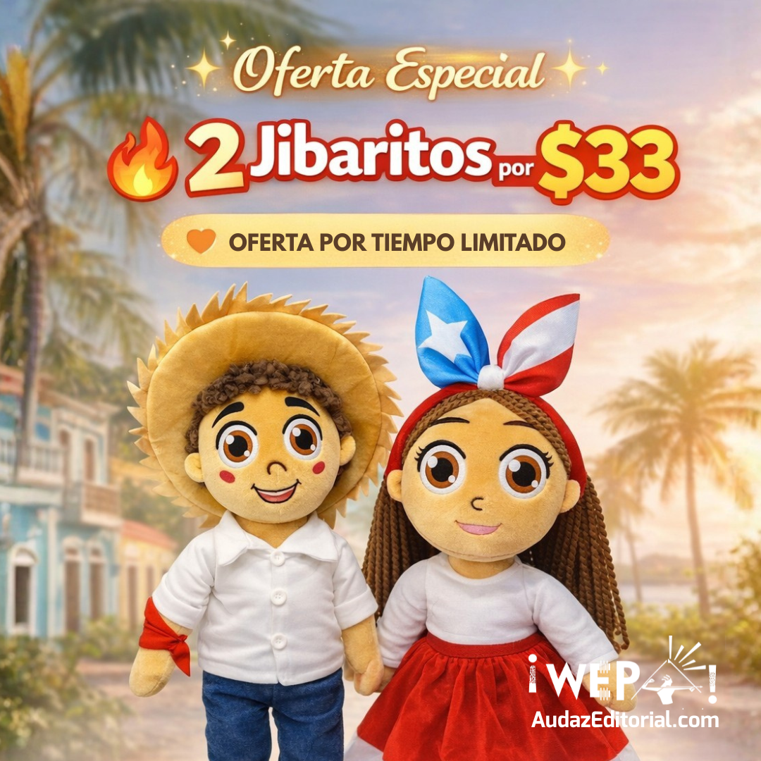 Oferta de 2 Peluches| Jibarita y Jibarito