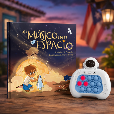 OFERTA Libro + Astropop| Un Músico en el Espacio