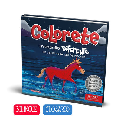 Libro | Caballo Colorete © | Bilingüe - Audaz Editorial