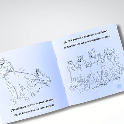 Libro Actividades & Colorear | Caballo Colorete - Audaz Editorial