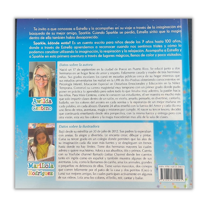 Libro | Sparkle...dónde estás? | Español - Audaz Editorial