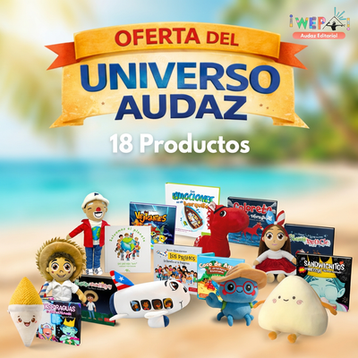 Oferta UNIVERSO AUDAZ | 18 Productos | Libros y Peluches