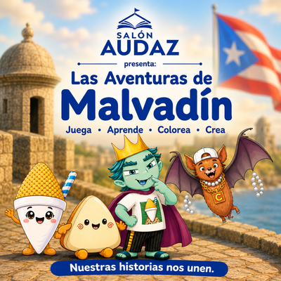 GRATIS Las Aventuras de Malvadín – Actividades para Jugar, Aprender, Colorear y Crear