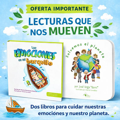 Oferta Especial de 2 Libros | Emociones y Salvemos al Planeta