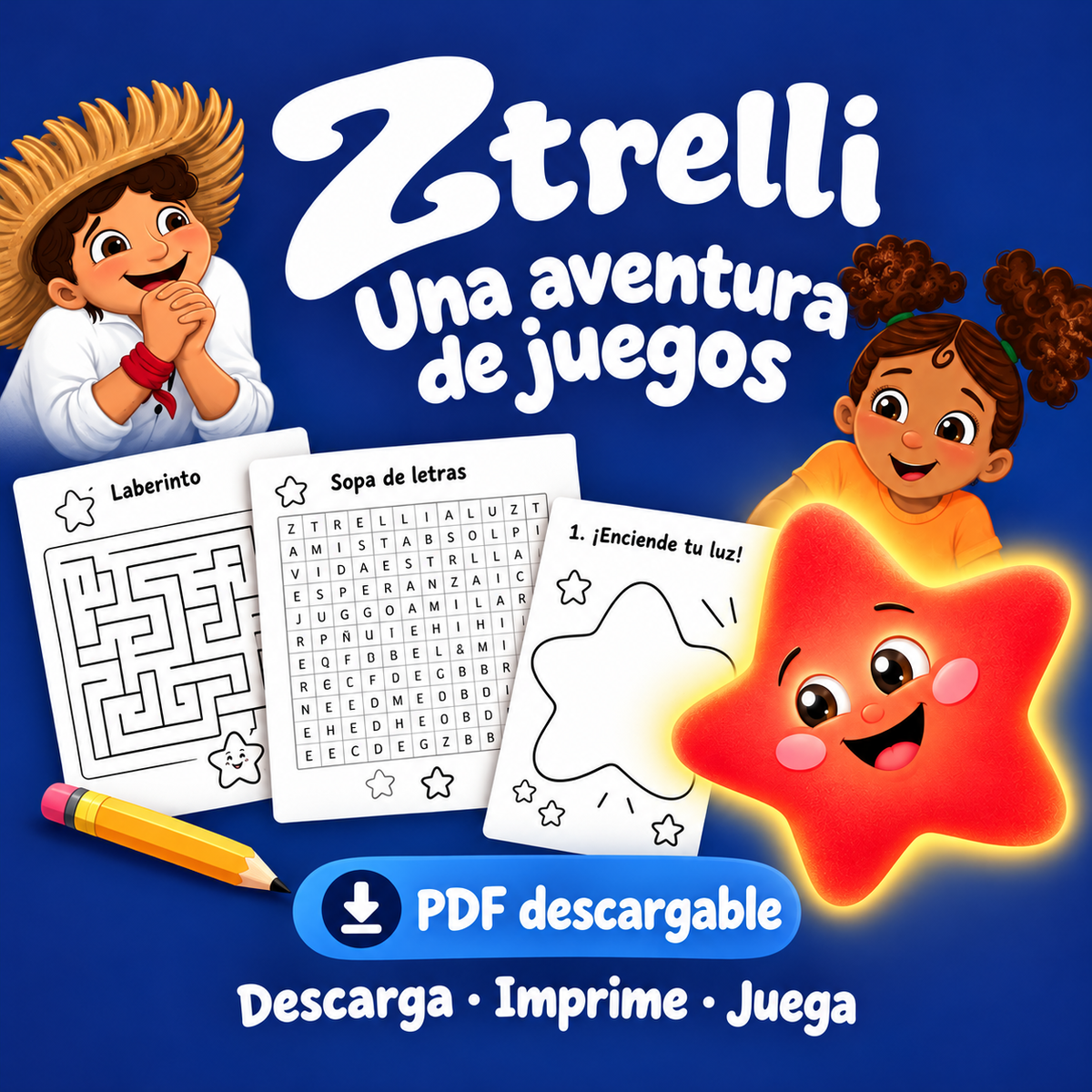 Download GRATIS | Ztrelli – Una aventura de juegos