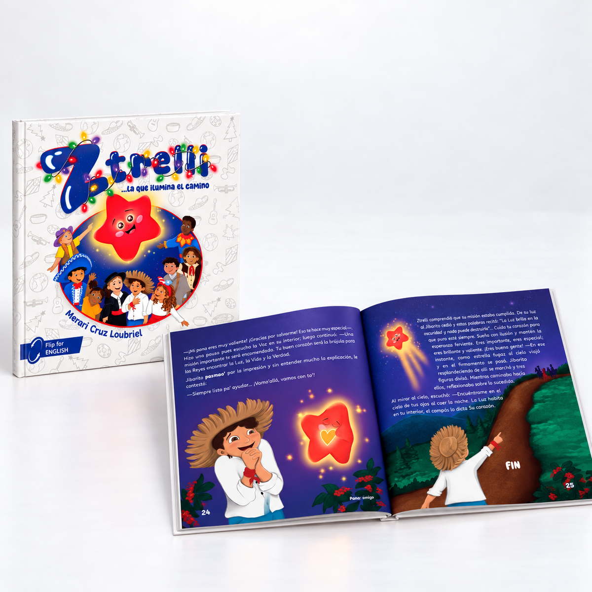 Libro | Ztrelli...la que ilumina el camino © | Bilingüe
