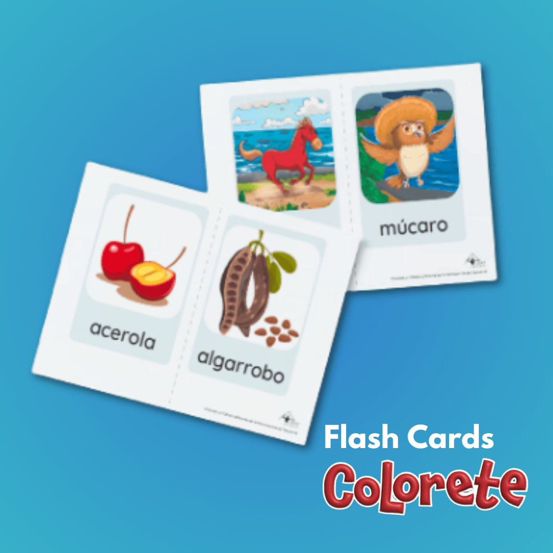 Flash Cards Educativas – Colorete, un Caballo Diferente - Audaz Editorial