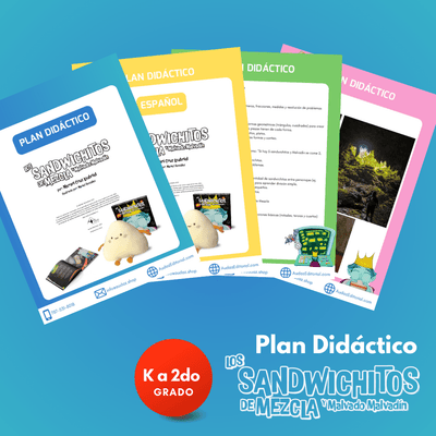 Plan Didáctico – Los Sandwichitos de Mezcla y Malvado Malvadín (Kinder a 2do Grado) - Audaz Editorial