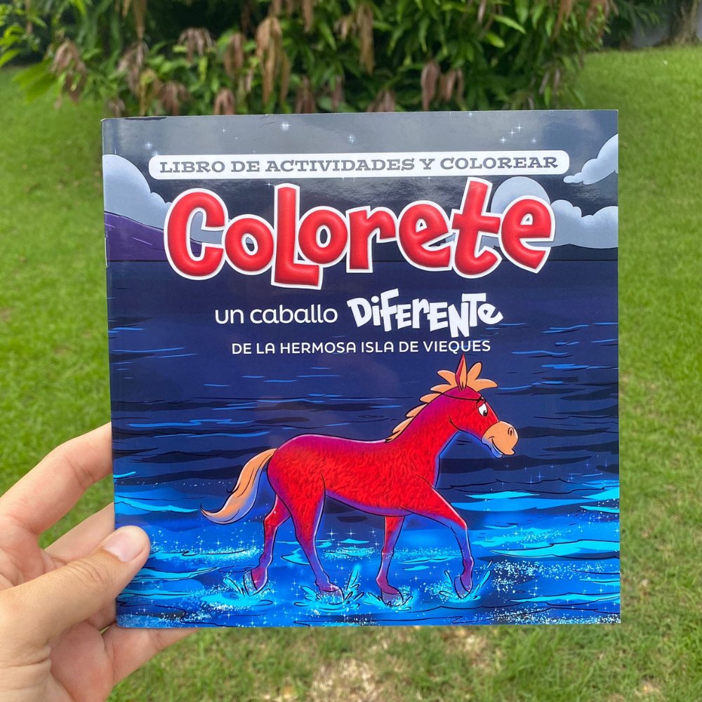 Libro Actividades & Colorear | Caballo Colorete - Audaz Editorial