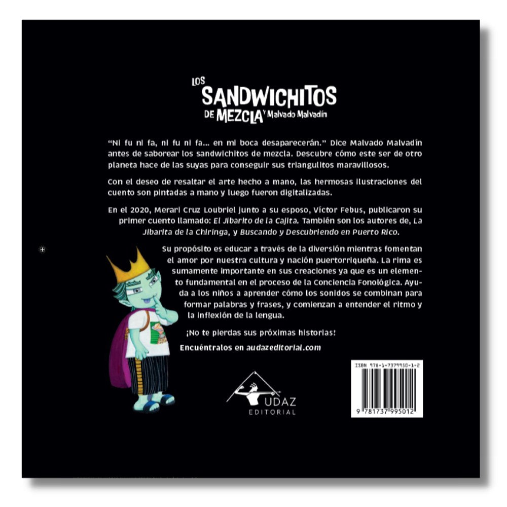 Libro | Los Sandwichitos de Mezcla | Español - Audaz Editorial