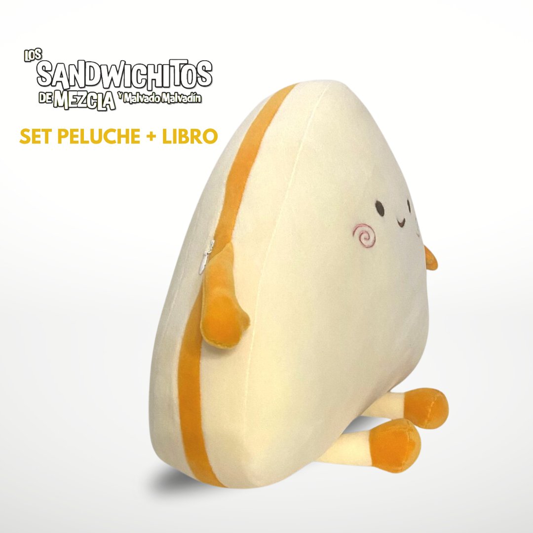 Set Los Sandwichitos de Mezcla | Libro + Peluche | Español - Audaz Editorial