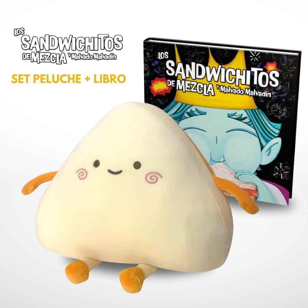 Set Los Sandwichitos de Mezcla | Libro + Peluche | Español - Audaz Editorial